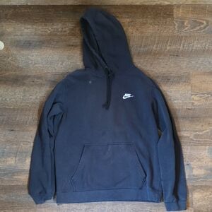 Nike Men's Dark Blue Hoodie